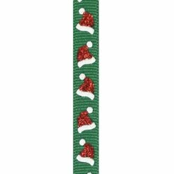 Brand new 👏 3/8" x 4yd. Santa Hat Ribbon by Celebrate It® 🎅 Christmas 🤩 -Christmas Shop 10696044 3
