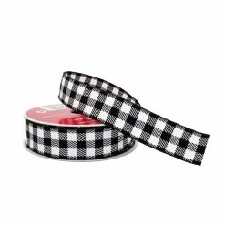 Best Sale π 7/8" x 24ft. Wired Check Ribbon by Celebrate It® β Christmas π 6 Best Sale π 7/8" x 24ft. Wired Check Ribbon by Celebrate It® β Christmas π -Christmas Shop 10696058 2
