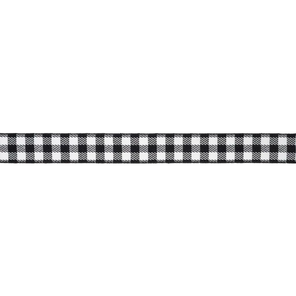 Best Sale π 7/8" x 24ft. Wired Check Ribbon by Celebrate It® β Christmas π 5 Best Sale π 7/8" x 24ft. Wired Check Ribbon by Celebrate It® β Christmas π - Image 3