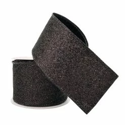 New π 2.5" x 20ft. Glitter Taffeta Wired Ribbon by Celebrate It® π Christmas π 6 New π 2.5" x 20ft. Glitter Taffeta Wired Ribbon by Celebrate It® π Christmas π -Christmas Shop 10696061 2