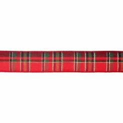 Cheap 🧨 1.5" x 10yd. Wired Plaid Ribbon by Celebrate It® 🎄 Christmas ⭐ -Christmas Shop 10696076 3