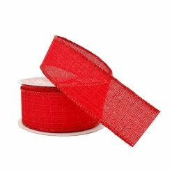 Brand new π₯ 1.5" x 10yd. Glitter Faux Linen Wired Ribbon by Celebrate It® β Christmas π 6 Brand new π₯ 1.5" x 10yd. Glitter Faux Linen Wired Ribbon by Celebrate It® β Christmas π -Christmas Shop 10696082 2