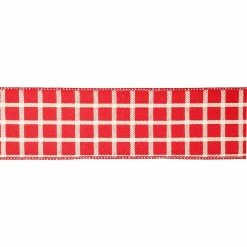 Coupon π 2.5" x 20ft. Wired Check Ribbon by Celebrate It® π Christmas π 7 Coupon π 2.5" x 20ft. Wired Check Ribbon by Celebrate It® π Christmas π -Christmas Shop 10696084 3