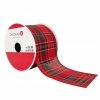 Cheapest 🎉 2.5" x 20ft. Wired Plaid Ribbon by Celebrate It™ 🔔 Christmas 🔥 -Christmas Shop 10696100 1