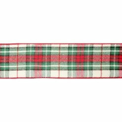 Cheap β 2.5" x 20ft. Metallic Wired Plaid Ribbon by Celebrate It™ π Christmas π 6 Cheap β 2.5" x 20ft. Metallic Wired Plaid Ribbon by Celebrate It™ π Christmas π -Christmas Shop 10696110 3
