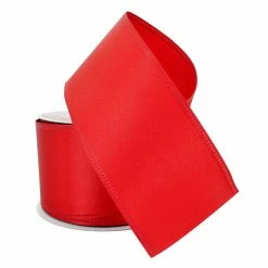 Buy 🤩 2.5" x 20ft. Satin Wired Ribbon by Celebrate It™ 🔔 Christmas 🎉 -Christmas Shop 10696117 2