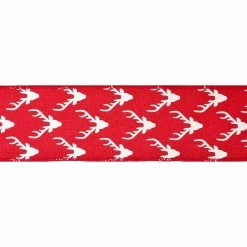 Budget π 2.5" x 20ft. Faux Linen Wired Antlers Ribbon by Celebrate It™ π Christmas π 7 Budget π 2.5" x 20ft. Faux Linen Wired Antlers Ribbon by Celebrate It™ π Christmas π -Christmas Shop 10696145 3