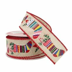 Outlet β€οΈ 1.5" x 30ft. Faux Linen Wired Stockings Ribbon by Celebrate It™ π
Christmas π 6 Outlet β€οΈ 1.5" x 30ft. Faux Linen Wired Stockings Ribbon by Celebrate It™ π
Christmas π -Christmas Shop 10696191 2