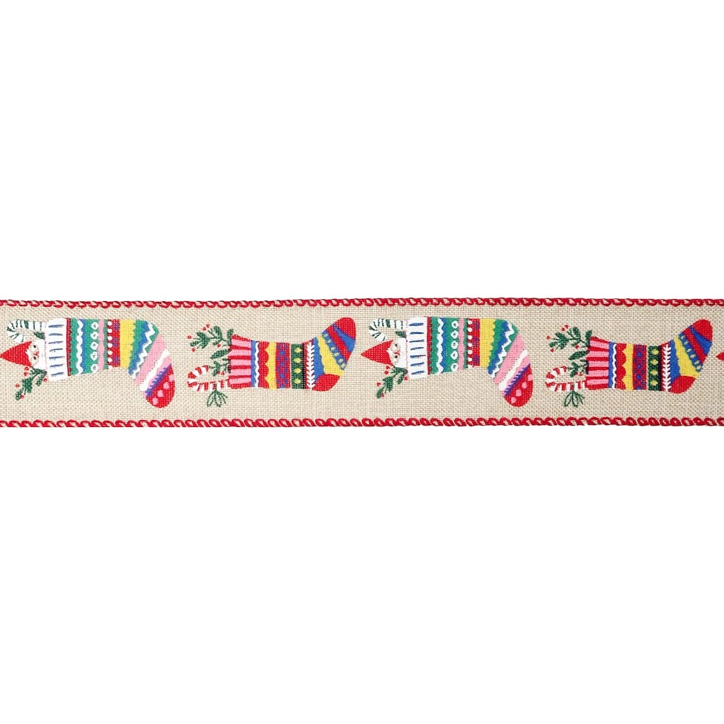 Outlet β€οΈ 1.5" x 30ft. Faux Linen Wired Stockings Ribbon by Celebrate It™ π
Christmas π 5 Outlet β€οΈ 1.5" x 30ft. Faux Linen Wired Stockings Ribbon by Celebrate It™ π
Christmas π - Image 3