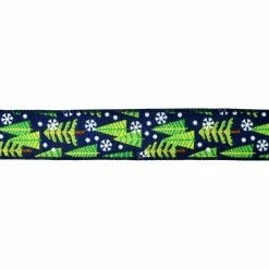 Brand new 🌟 1.5" x 30ft. Faux Linen Wired Trees Ribbon by Celebrate It™ 🎁 Christmas ❤️ -Christmas Shop 10696195 3