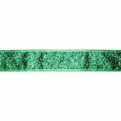 Discount 🎁 1.5" x 30ft. Taffeta Wired Glitter Ribbon by Celebrate It™ 🎄 Christmas ⭐ -Christmas Shop 10696255 3