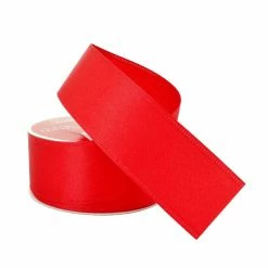 Brand new 🤩 1.5" x 30ft. Satin Wired Solid Ribbon by Celebrate It™ 🔔 Christmas 🔥 -Christmas Shop 10696261 2