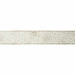 New π 1.5" x 30ft. Faux Linen Wired Dots Ribbon by Celebrate It™ π Christmas βοΈ 7 New π 1.5" x 30ft. Faux Linen Wired Dots Ribbon by Celebrate It™ π Christmas βοΈ -Christmas Shop 10696274 3