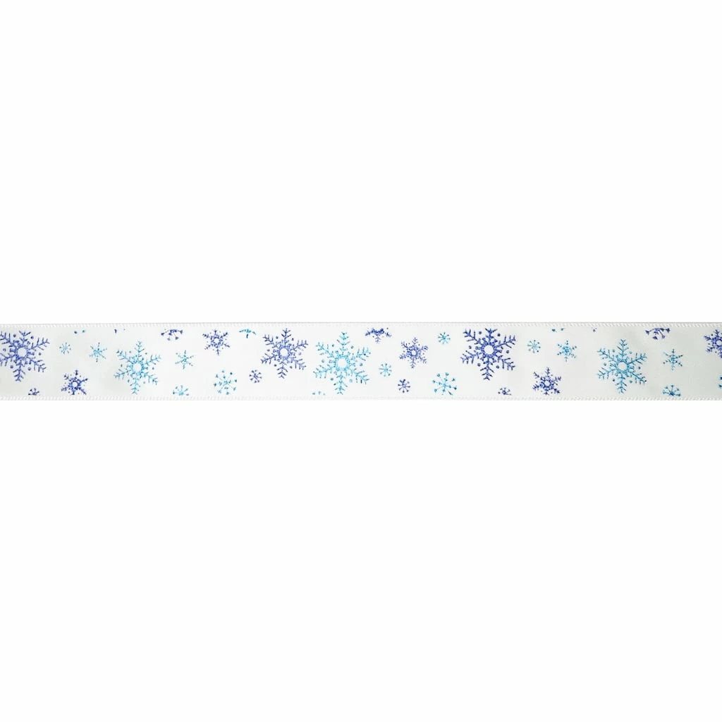 Deals 𧨠7/8" x 24ft. Satin Snowflake Ribbon by Celebrate It™ β Christmas π 5 Deals 𧨠7/8" x 24ft. Satin Snowflake Ribbon by Celebrate It™ β Christmas π - Image 3