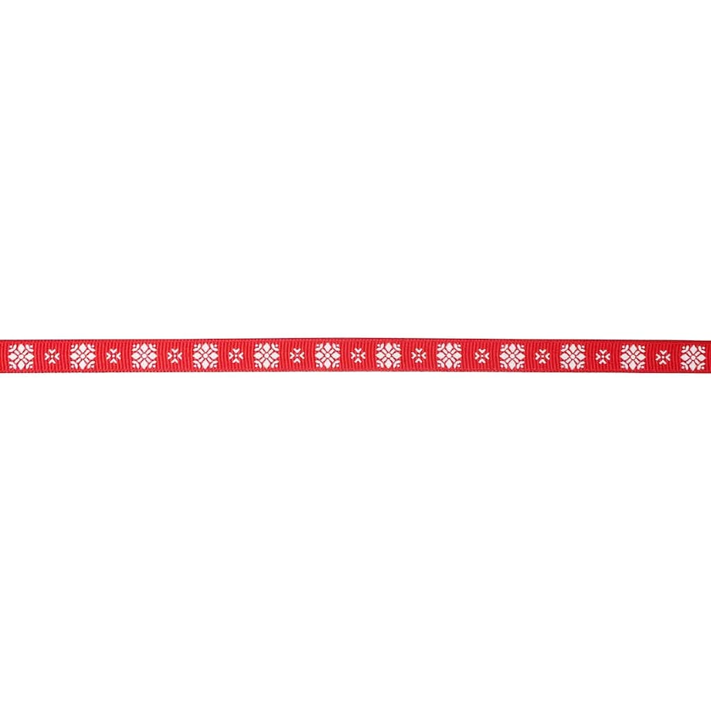 Flash Sale β 3/8" x 30ft. Grosgrain Snowflake Ribbon by Celebrate It™ π Christmas π 5 Flash Sale β 3/8" x 30ft. Grosgrain Snowflake Ribbon by Celebrate It™ π Christmas π - Image 3