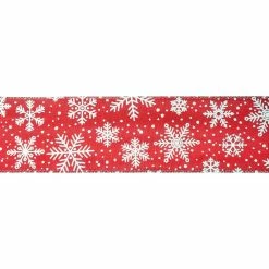 Brand new βοΈ 2.5" x 20ft. Taffeta Wired Snowflake Ribbon by Celebrate It® π Christmas β 7 Brand new βοΈ 2.5" x 20ft. Taffeta Wired Snowflake Ribbon by Celebrate It® π Christmas β -Christmas Shop 10696306 3