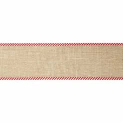 Cheap π 2.5" x 20ft. Faux Linen Wired Ribbon by Celebrate It® π Christmas 𧨠7 Cheap π 2.5" x 20ft. Faux Linen Wired Ribbon by Celebrate It® π Christmas 𧨠-Christmas Shop 10696310 3
