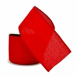 Outlet 🤩 2.5" x 20ft. Wired Solid Ribbon by Celebrate It® 🎄 Christmas 😍 -Christmas Shop 10696312 2