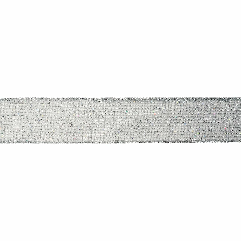 Budget π 1.5" x 30ft. Wired Mesh Ribbon by Celebrate It® β Christmas π€© 5 Budget π 1.5" x 30ft. Wired Mesh Ribbon by Celebrate It® β Christmas π€© - Image 3