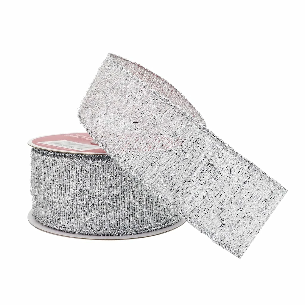 Deals π 1.5" x 30ft. Tinsel Wired Ribbon by Celebrate It® π Christmas π 4 Deals π 1.5" x 30ft. Tinsel Wired Ribbon by Celebrate It® π Christmas π - Image 2