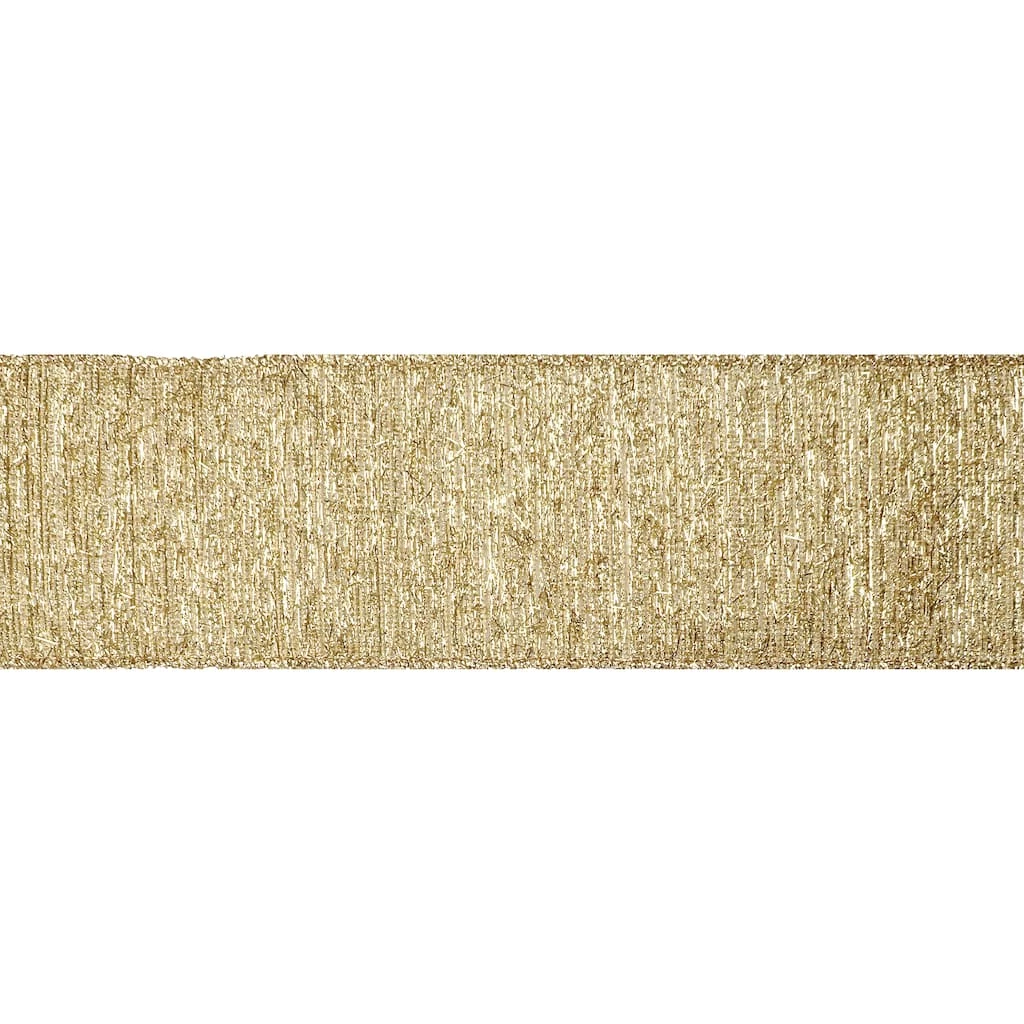 New π 2.5" x 20ft. Wired Tinsel Fabric Ribbon by Celebrate It® π Christmas 𧨠5 New π 2.5" x 20ft. Wired Tinsel Fabric Ribbon by Celebrate It® π Christmas 𧨠- Image 3