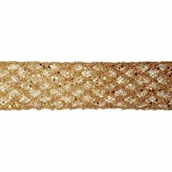 Coupon ⌛ 2.5" x 18ft. Mesh Wired Lattice Ribbon by Celebrate It® 🎄 Christmas 🔥 -Christmas Shop 10696340 3