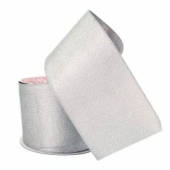 Brand new 💯 2.5" x 20ft. Shimmer Wired Solid Ribbon by Celebrate It® 🎄 Christmas ✨ -Christmas Shop 10696343 2