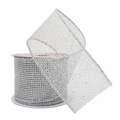 Brand new π€© 2.5" x 20ft. Wired Mesh Ribbon by Celebrate It® π Christmas 𧨠6 Brand new π€© 2.5" x 20ft. Wired Mesh Ribbon by Celebrate It® π Christmas 𧨠-Christmas Shop 10696352 2