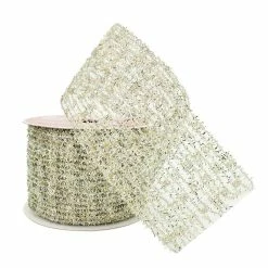 Promo π€© 2.5" x 20ft. Metallic Wired Tinsel Ribbon by Celebrate It® β Christmas π€© 6 Promo π€© 2.5" x 20ft. Metallic Wired Tinsel Ribbon by Celebrate It® β Christmas π€© -Christmas Shop 10696353 2