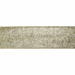 Buy ✨ 2.5" x 20ft. Sheer Wired Glitter Ribbon by Celebrate It® 🎄 Christmas 😍 -Christmas Shop 10696359 3