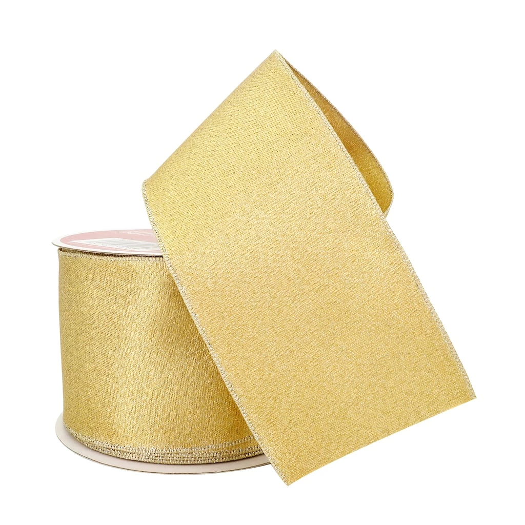 Best Sale π 2.5" x 20ft. Shimmer Wired Ribbon by Celebrate It® β Christmas 𧨠4 Best Sale π 2.5" x 20ft. Shimmer Wired Ribbon by Celebrate It® β Christmas 𧨠- Image 2