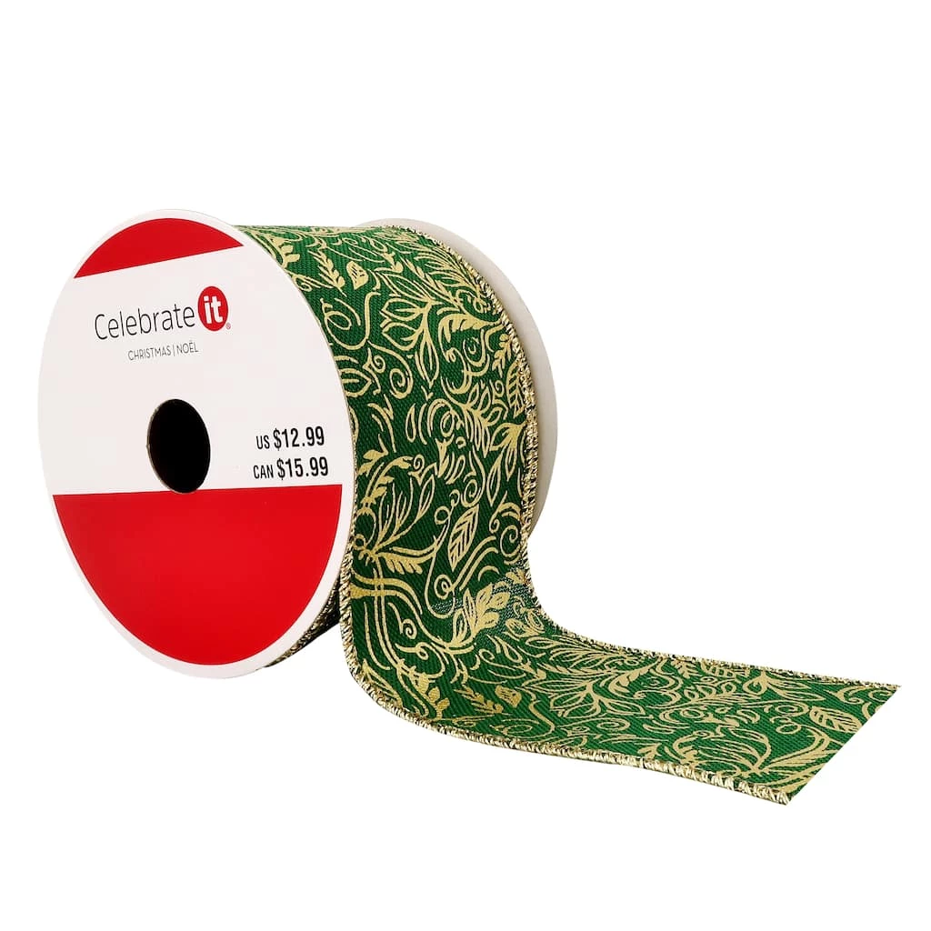 Budget π₯° 2.5" x 20ft. Faux Linen Wired Swirl Ribbon by Celebrate It® π
Christmas π 3 Budget π₯° 2.5" x 20ft. Faux Linen Wired Swirl Ribbon by Celebrate It® π
Christmas π