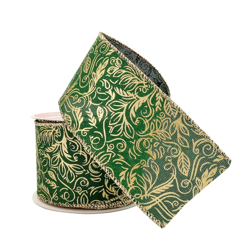 Budget π₯° 2.5" x 20ft. Faux Linen Wired Swirl Ribbon by Celebrate It® π
Christmas π 4 Budget π₯° 2.5" x 20ft. Faux Linen Wired Swirl Ribbon by Celebrate It® π
Christmas π - Image 2