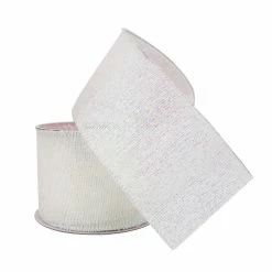 Cheapest 🔔 2.5" x 20ft. Metallic Fabric Wired Tinsel Ribbon by Celebrate It® 🎁 Christmas ❤️ -Christmas Shop 10696398 2