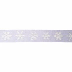 Discount β¨ 1.5" x 30ft. Faux Linen Wired Snowflake Ribbon by Celebrate It® π Christmas π₯° 7 Discount β¨ 1.5" x 30ft. Faux Linen Wired Snowflake Ribbon by Celebrate It® π Christmas π₯° -Christmas Shop 10696409 3