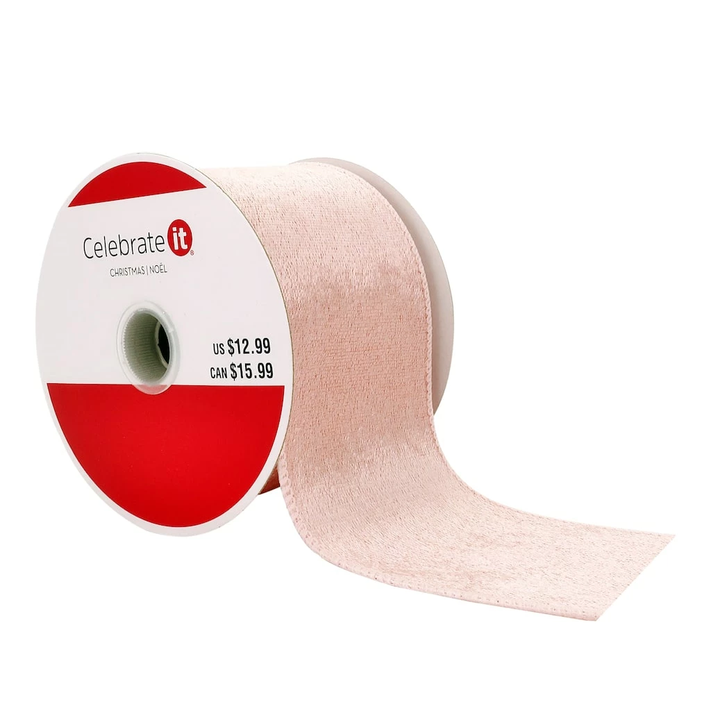 Best Sale π€© 2.5" x 20ft. Velvet Wired Solid Ribbon by Celebrate It® π Christmas π₯° 3 Best Sale π€© 2.5" x 20ft. Velvet Wired Solid Ribbon by Celebrate It® π Christmas π₯°