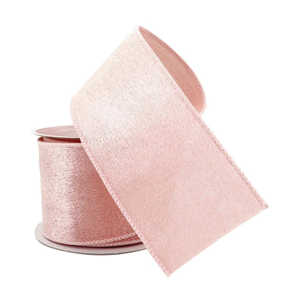 Best Sale π€© 2.5" x 20ft. Velvet Wired Solid Ribbon by Celebrate It® π Christmas π₯° 4 Best Sale π€© 2.5" x 20ft. Velvet Wired Solid Ribbon by Celebrate It® π Christmas π₯° - Image 2