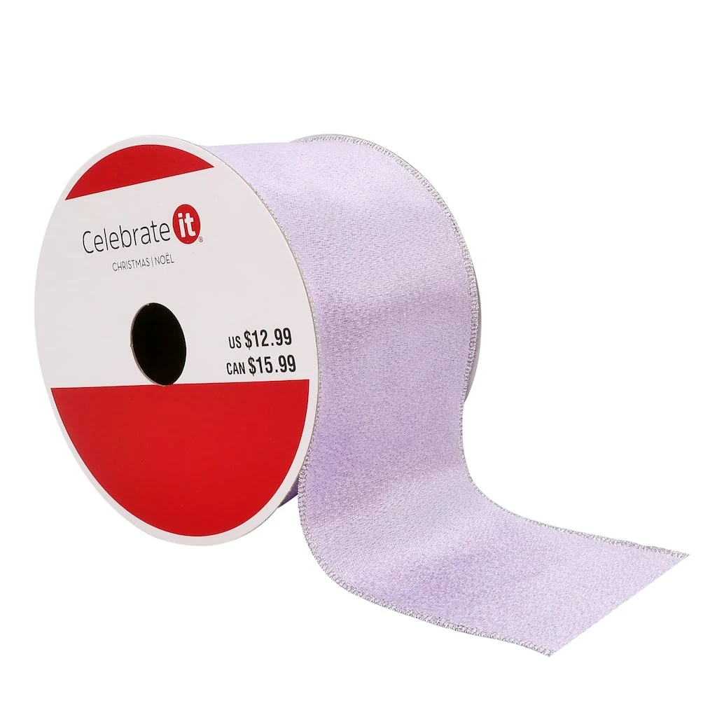Flash Sale π 2.5" x 20ft. Shimmer Wired Solid Ribbon by Celebrate It® π Christmas π₯ 3 Flash Sale π 2.5" x 20ft. Shimmer Wired Solid Ribbon by Celebrate It® π Christmas π₯