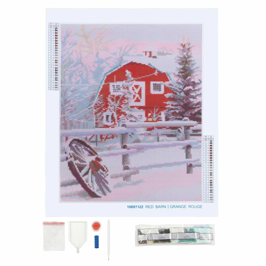 Discount π Christmas Barn Diamond Art Kit by Make Market® β 4 Discount π Christmas Barn Diamond Art Kit by Make Market® β - Image 2