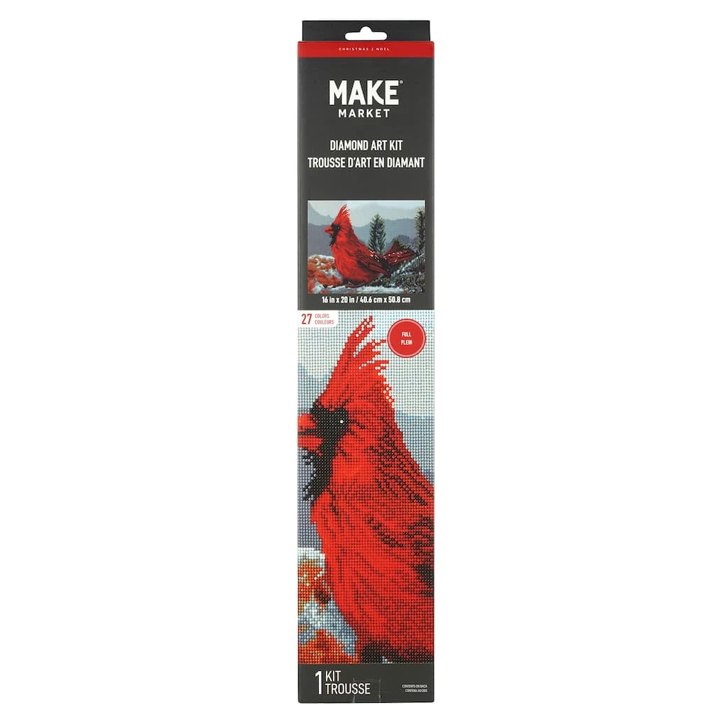 Best reviews of β€οΈ Cardinal Diamond Art Kit by Make Market® 𧨠2 Best reviews of β€οΈ Cardinal Diamond Art Kit by Make Market® π§¨