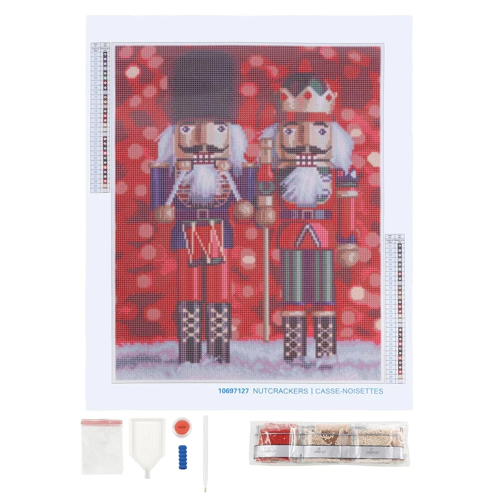 New π Nutcracker Diamond Art Kit by Make Market® 𧨠4 New π Nutcracker Diamond Art Kit by Make Market® 𧨠- Image 2