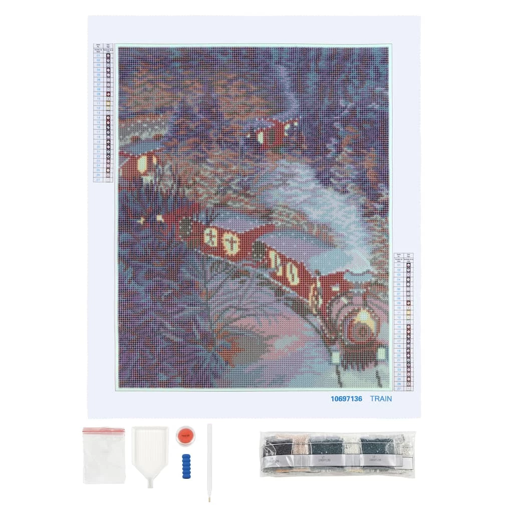 Discount 𧨠Christmas Train Diamond Art Kit by Make Market® β 4 Discount 𧨠Christmas Train Diamond Art Kit by Make Market® β - Image 2