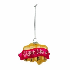 Deals π 3.5'' Gold Fist Glass π Christmas Ornament by Ashland® π