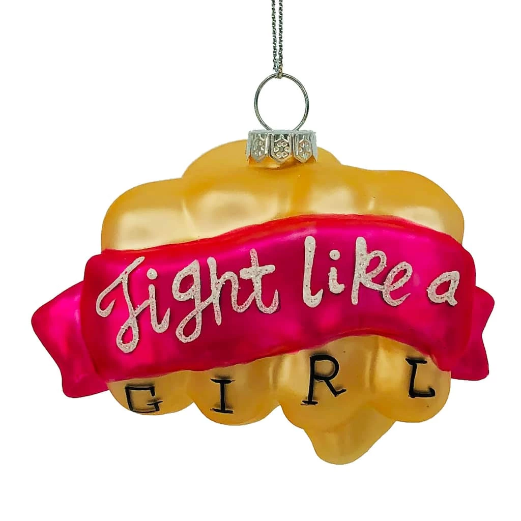 Deals π 3.5'' Gold Fist Glass π Christmas Ornament by Ashland® π 4 Deals π 3.5'' Gold Fist Glass π Christmas Ornament by Ashland® π - Image 2