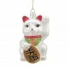 New 😉 4" Glass Money Cat Ornament by Ashland® 🎄 Christmas 👏 2 New 😉 4" Glass Money Cat Ornament by Ashland® 🎄 Christmas 👏 -Christmas Shop 10697666 1