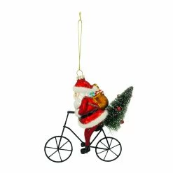 Hot Sale π 4.7'' Santa with Bicycle Glass π
Christmas Ornament by Ashland® π€©