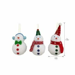 Cheapest 😀 Assorted Furry Snowman Ornament by Ashland® 🛒 -Christmas Shop 10697801 3