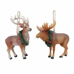 Outlet ⭐ Assorted 🎅 Christmas Moose Ornament by Ashland® ✨
