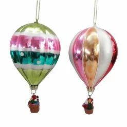 Discount π 6" Assorted Glass Hot Air Balloon Ornament by Ashland® β Christmas π― 7 Discount π 6" Assorted Glass Hot Air Balloon Ornament by Ashland® β Christmas π― -Christmas Shop 10697823 3