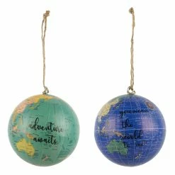 Cheap 🥰 Assorted 3'' Globe Glass 🎅 Christmas Ornament by Ashland® 🛒